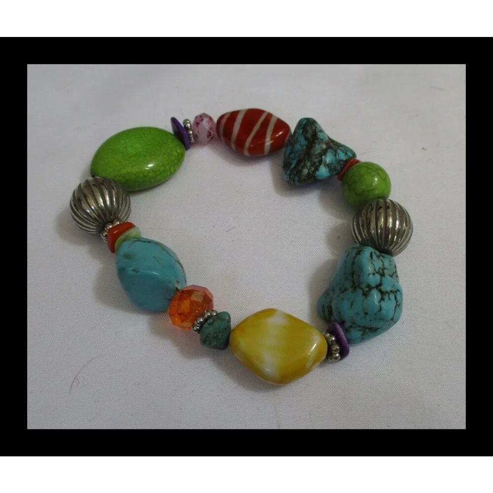 Papparazzi Authentically Artisan Stretch Beaded Bracelet BR-05